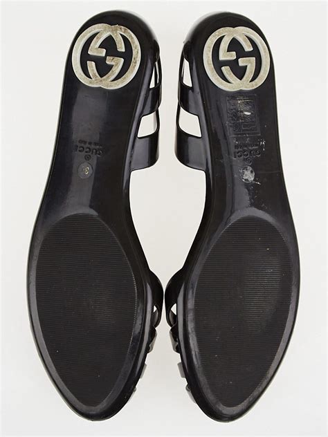 gucci jelly shoes men|gucci marola jelly sandals.